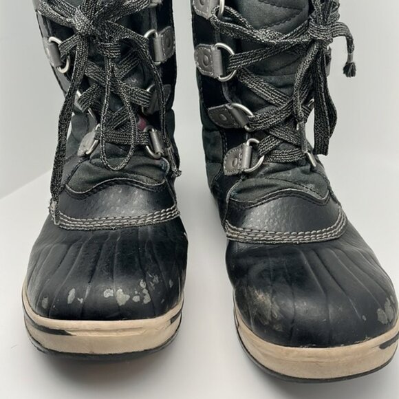 Sorel Unisex Tofino II Waterproof‎ Cold Weather Black Winter Boots Youth Size 5 - Picture 3 of 10